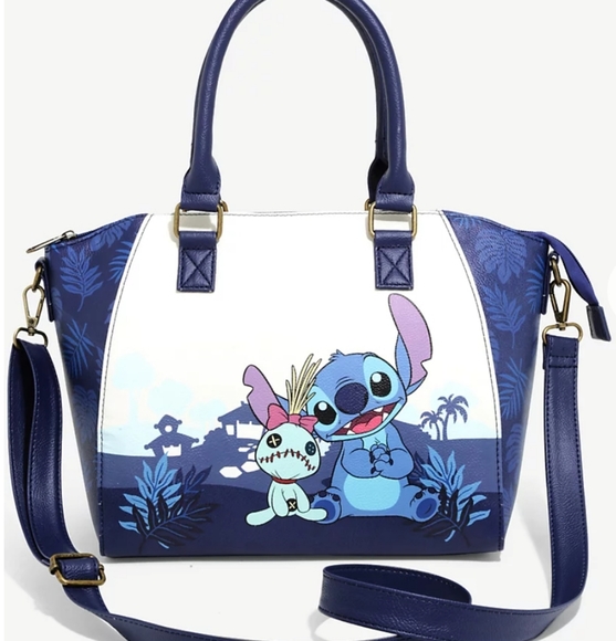 Loungefly | Bags | Nwt Loungefly Stitch And Scrump Satchel | Poshmark